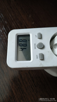 Потребляемая мощность.