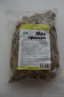 и вот мох подскажите надо положить сверху не живой?