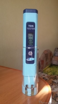 Это после осмоса плюс вымораживание.